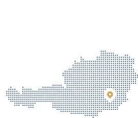 Map of Graz showing company locations