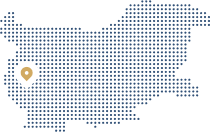 Map of Sofia showing company locations